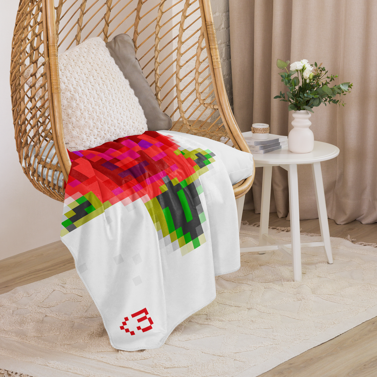 ROSE <3 - Sherpa blanket